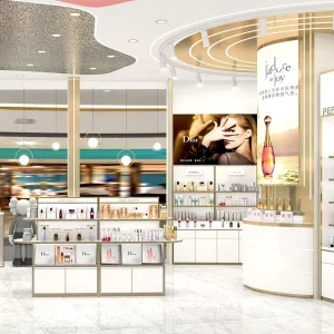 02 DYaS010 Cosmetic Store Fixtures Factory Retail Store Furniture for Skincare Store Interior Design