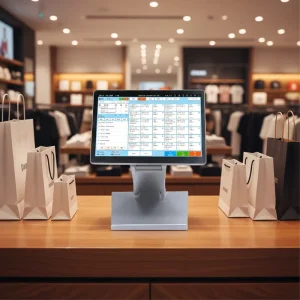 10.1 Inch Screen Waterproof Cash Register POS Point Sale Display System Android Windows OS 1 Year Warranty for Restaurant POS