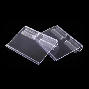 100*42 Convenience Store PVC Shelf Hanging Price Tag Holder Label Holder