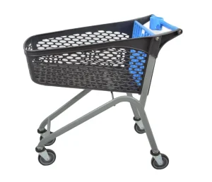 100 L Durable Plastic Galley Shopping Trolley Carts