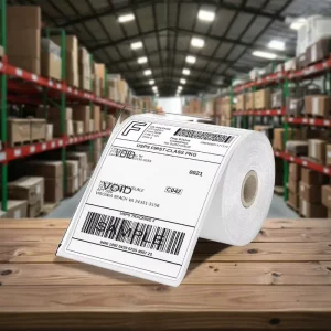 100×150 Courier Delivery Thermal Adhesive Label Roll 10×15 Thermal Shipping 4×6 Label Printer for Postage Grocery for Promotions