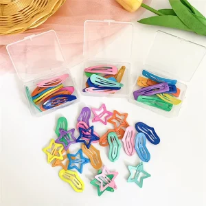 10pcs set Women Styling Hairgrips Small Hairpin Set Bright Bb Clip Hair Accessories Luminous Hair Clip for Kids