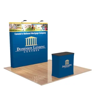 10x10ft Exhibition Booth with TV Stand Trade Show Booth Display Equipment for Expo