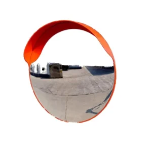 12 Inch 30cm Indoor Outdoor Safety Security PC Traffic Convex Mirror Supermarket Corner Wide Angle 180 Curved Mirror