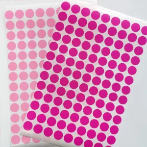 13mm 117pcs sheet Food Grade Adhesive Dot Stickers Customizable Shapes Office Kindergarten Classroom Sealing Labels Creative