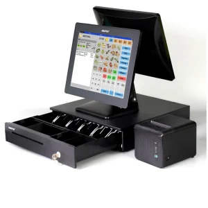15″ Cashier Machine Electronic Pos Touch Screen Payment Pos System Pos Pc All in One
