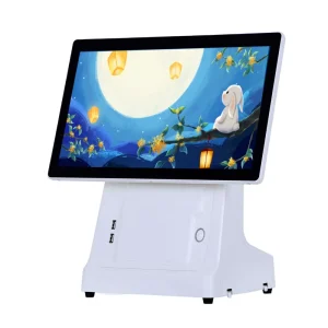 15 Inch Cash Register POS System Windows Android POS Terminal Built-in 58mm Printer Restaurant Point of Sale