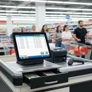 15 Inch Cash Register Pos Machine Store Touch Screen Windows android Pos Terminal Grocery Point of Sale System
