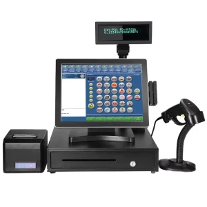15 Inch Cashier System Retail Point of Sale Equipment Terminal POS for Hotel Supermarket Restaurant