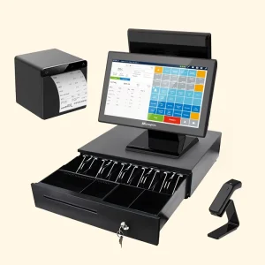 15 Inch Point of Sales POS TPV Punto De Sistema De Venta All in one Hardware for Supermarket