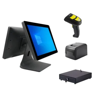 15-Inch Supermarket Hardware POS Terminal Cash Register Dual Screen POS Machine