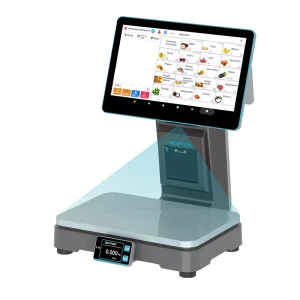15.6 Inch Android System AI Cash Register Scales For Supermarket And Restaurant Cashier