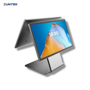 15.6 Inch Desktop POS Hardware SC1 Under Screen NFC OEM ODM Ultra Fast Octa Core 128GB IP65 Waterproof Android 14