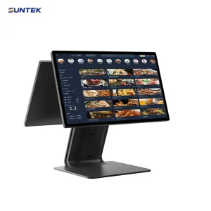 15.6 Inch Desktop POS Solutions GMS Certificated Sleek Aesthetic Android 14 High-Speed Computing