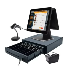 15.6 Inch Touch Screen Desktop POS Electronic Terminal Cash Register Machine Touchscreen POS Systems
