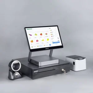 15.6 Inch Touch Screen Supermarket Machine Pos System Gas Station Pos System Pos Software for Retail System