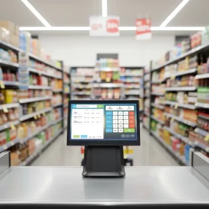 15.6 inch Win-dows10 Tablet POS Machine WiFi BT 8-digital Display Cashier Machine Point of Sale
