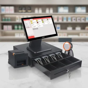 15.6inch All in One Capacitive Touch Screen Pos System Machine Point of Sale Terminal Cash Register for Bakery