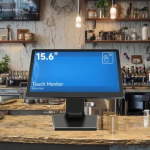 15.6inch POS Machine Hardware Touch Screen Display Point of Sale Android System Cashier Terminal Monitor Accessory Free Software