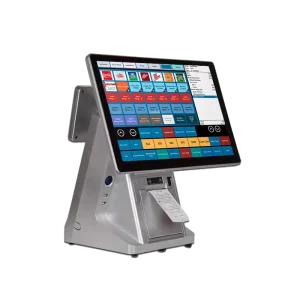 15inch Supermarket Sistema Billing Software Till Machine Cash Register Top Pos Machine Price Point of Sale System With Printer
