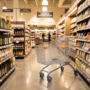 190L Double Seats Style Trolley Double Bucket Trolley Shopping Trolley with Seat