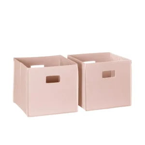 2 Pcs Storage Cubes 10.5 Inch Collapsible Storage Bins Fabric Foldable Bins for Organization Durable Storage Bins