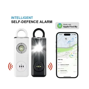 2 in 1 Sos Anti theft Alarm Reminder Wallet Keychain Key Finder