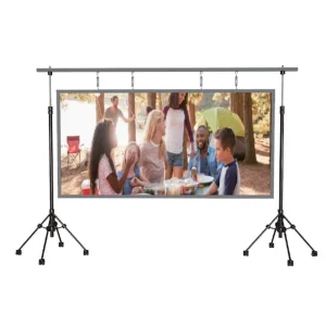 2.9 Indoor Full Color TV Video Wall LED Rolling LED Screen Display Panel with Animation Support Foldable Roll Up Display