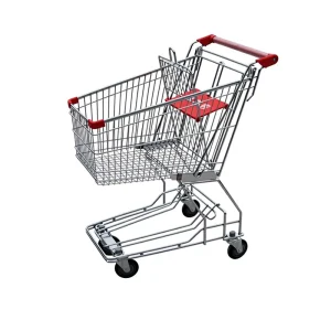 20 PCS 62L Universal Trolley for Asian Supermarkets Shopping Trolley