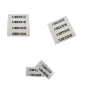 20000pcs Security Soft Narrow Labels Tags with Mock Barcode AM Adhesive Sticker for Retail Store A-009