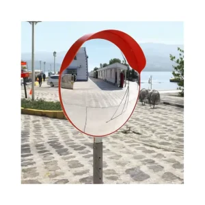 24″ Inch Security Mirror PC Traffic Convex Mirror 60cm for Outdoor Road Safety