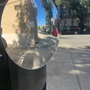 24 Inch Security Mirror with Convex Spherical Reflection