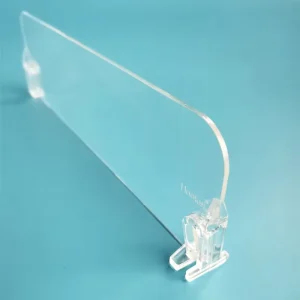 透明塑料分隔板 用于冰箱搁板 非磁性 适用于滚轮架 260mm*60mm