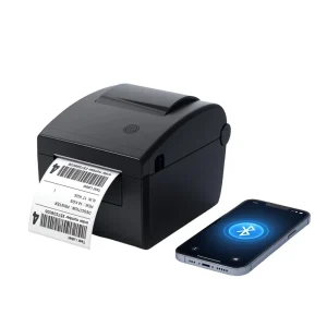 3-inch 80mm Thermal Label Receipt Printer ZY 3600 152mm/s High-speed BT Barcode QR Code Shipping Label Printing