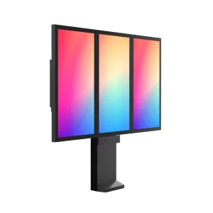 3000Nits Drive Thru Restaurants Menu Digital Signage Outdoor Standing Waterproof Touch Order Screen LCD Display