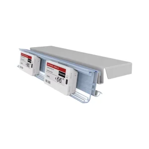 30mm H Tego Metal Shelves Electronic Shelf Label Esl Price Tag Holder for Esl Strip Rail