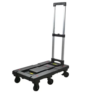 31*50cm Multifunctional PP Plastic Shopping Cart Trolley OEM Customizable Platform Supermarket Warehouse Luggage for Equipment