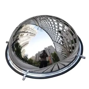 360 Degree Round Curve Ceiling Mounted PMMA Spherical Anti-Theft Safety Convex Mirror Indoor Warehouse Security Full Dome Mirror