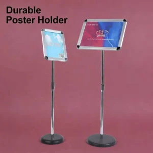 360° Rotatable Snap Frame Sign Holder for Retail and Exhibitions