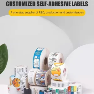 3M High Durability Waterproof PVC Heat Transfer Label Printing Adhesive Sticker with Barcode and Custom Options