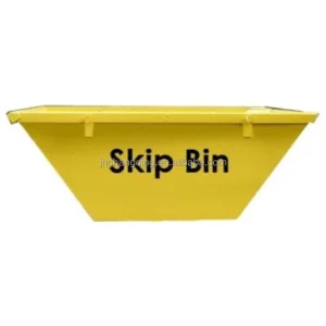 3m³ Open Top Skip Bin Container with Stackable Design for Efficient Loading and Forklift Transportation