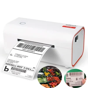 4 Inch Wifi Direct Thermal Printer 108mm Postal Machine Desktop Fruits and Vegetables Label Printer
