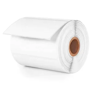 4 x 2 Removable Direct Thermal Labels Removable Adhesive Thermal Shipping Labels for Zebra Printer
