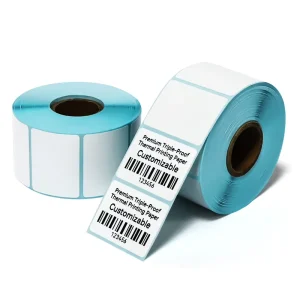 40x60mm Thermal Barcode Label Roll Manufacturer Supply Waterproof Oil Proof Scratch Resistant