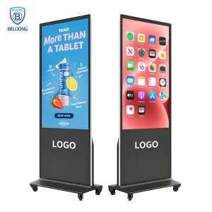 43 50 55Inch Advertising Digital Signage Display Android Digital Kiosk Touch Floor Standing Totem For Shop