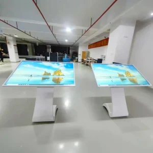 43Inch Self-Service Inquiry Machine S&K Type Horizontal Inquiry All-In-One Machine With Printer LCD Touch Screen Digital Signage
