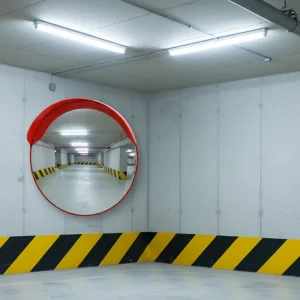 450mm Acrylic Convex Mirror Outdoor Warehouse Traffic Security Blind Spots Industrial Safety Mirror for Blind Corners