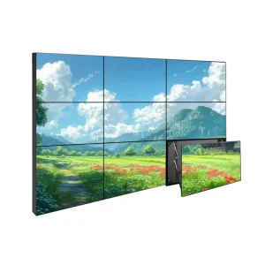 46 50 55 Inch 2×2 Video Wall LCD Indoor Super Narrow Seam 2K HD Splicing Screen Animation Retail Store Video Wall Monitor