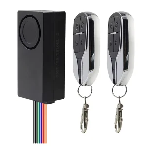 48V-72V E Bike One Two Way Security Alarm System Anti Theft Security System for Bikes and Scooters Motorcycle Accessories