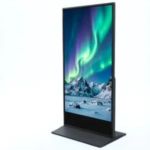 49 inch Vertical Floor standing LCD Digital Signage Display with HD Network Warranty for Mall Store Promotion